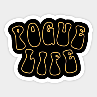 pogue Sticker